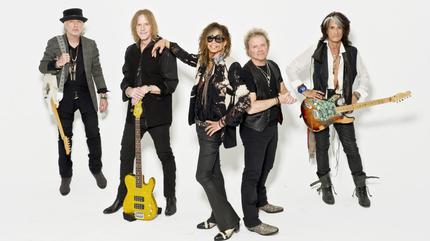 Fotografía promocional de Foto de Aerosmith