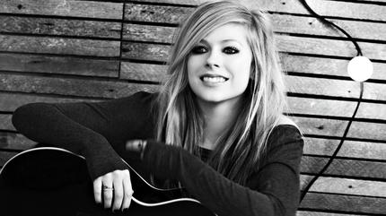 Photographie promotionnelle de Foto de Avril Lavigne.