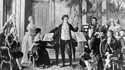 Photographie promotionnelle de Retrato de Ludwig Van Beethoven.