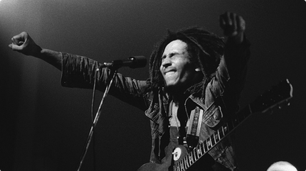 Promotional photograph of Foto de Bob Marley.