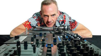 Promotional photograph of Fatboy Slim.