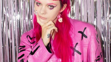 Fotografía promocional de Imagen de la cantante Girli