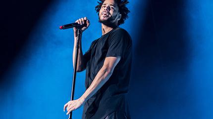 Promotional photograph of J. Cole.