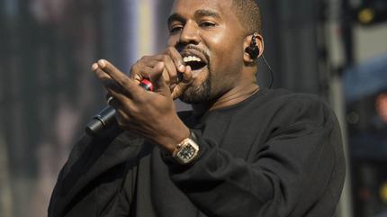 Promotional photograph of Foto de Kanye West.