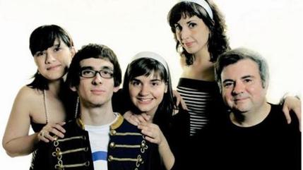 Fotografía promocional de Imagen del grupo 'los fresones rebeldes'
