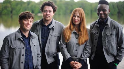 Promotional photograph of Metronomy.