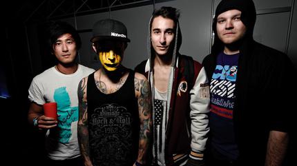 Promotional photograph of Modestep.