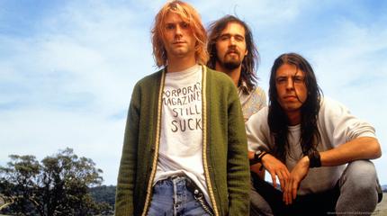 Fotografia promocional de Foto de Nirvana.