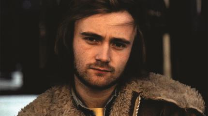 Promotional photograph of Imagen del cantante Phil Collins.