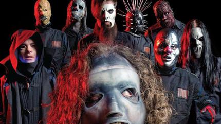 Promotional photograph of Fotografía de la banda Slipknot.