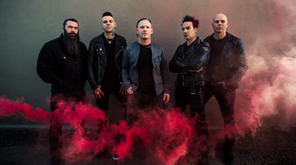 Promotional photograph of Stone Sour.