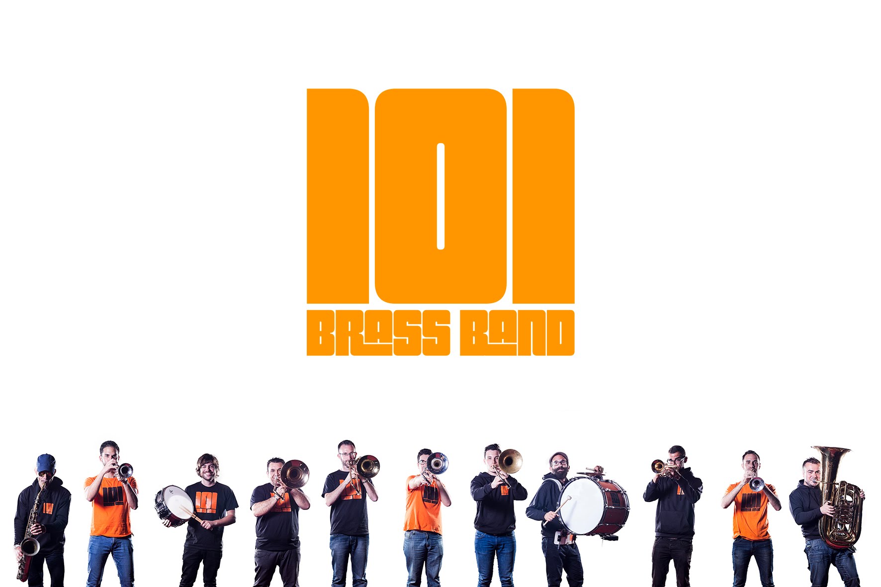 Fotografía promocional de 101 Brass Band