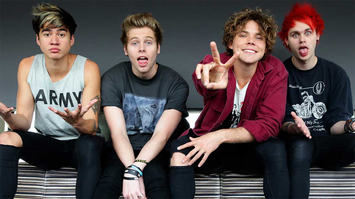 Fotografia promozionale di 5 Seconds of Summer Tribute.