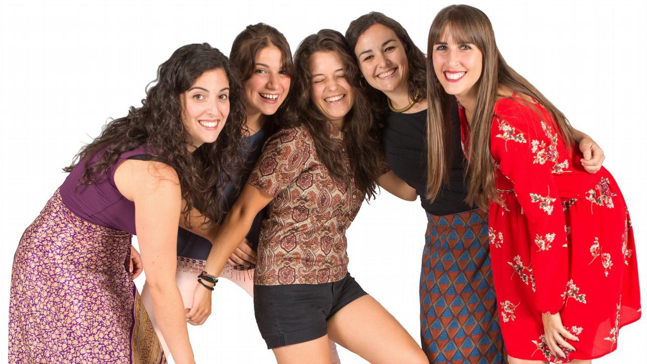 Fotografía promocional de A banda da Loba