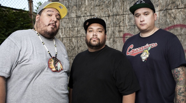 Promofoto von A Tribe Called Red.