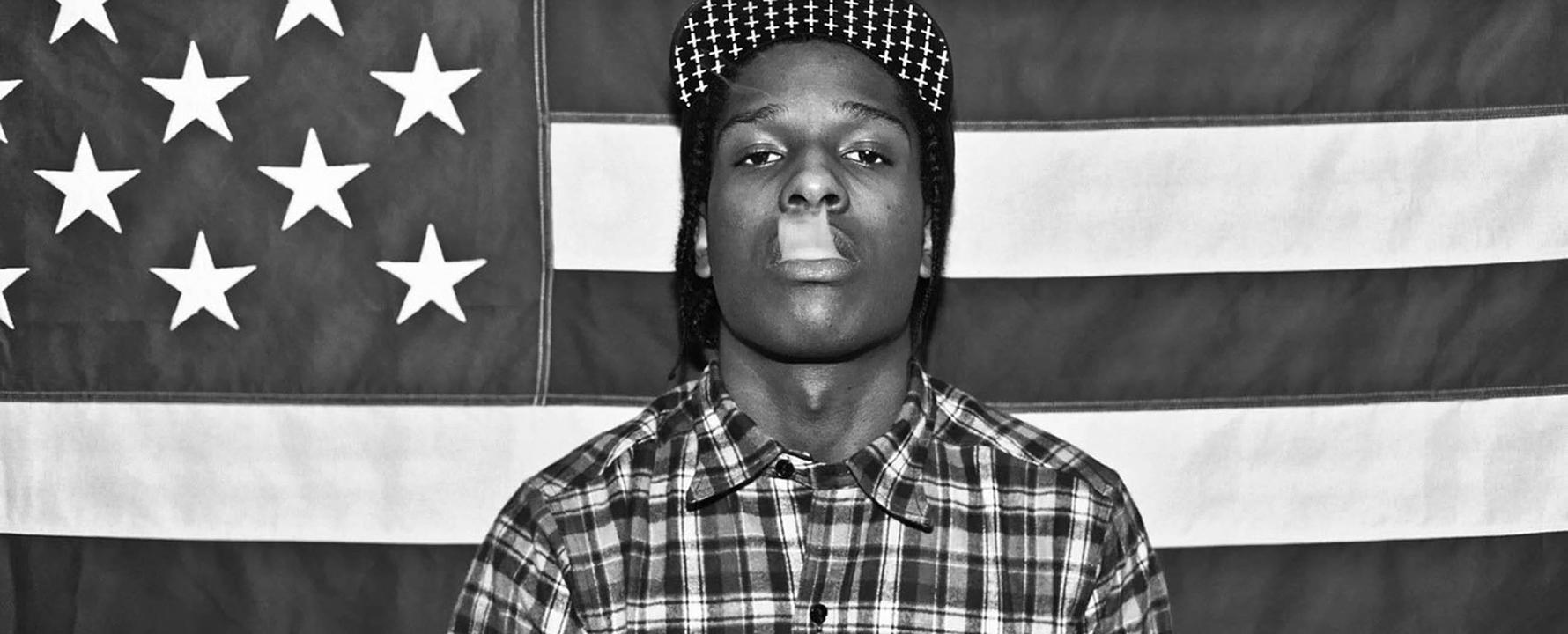 Promotional photograph of A$AP ROCKY.