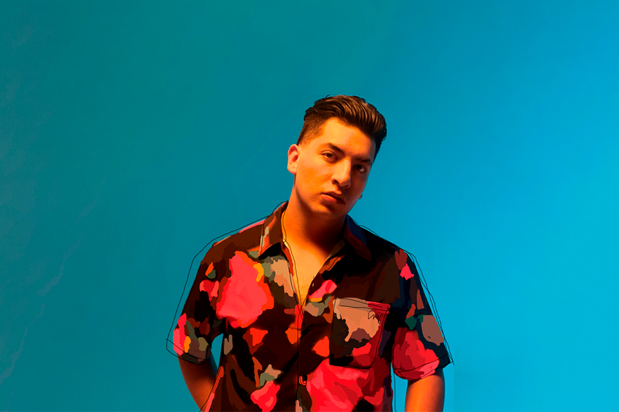 Fotografía promocional de Abraham Macie