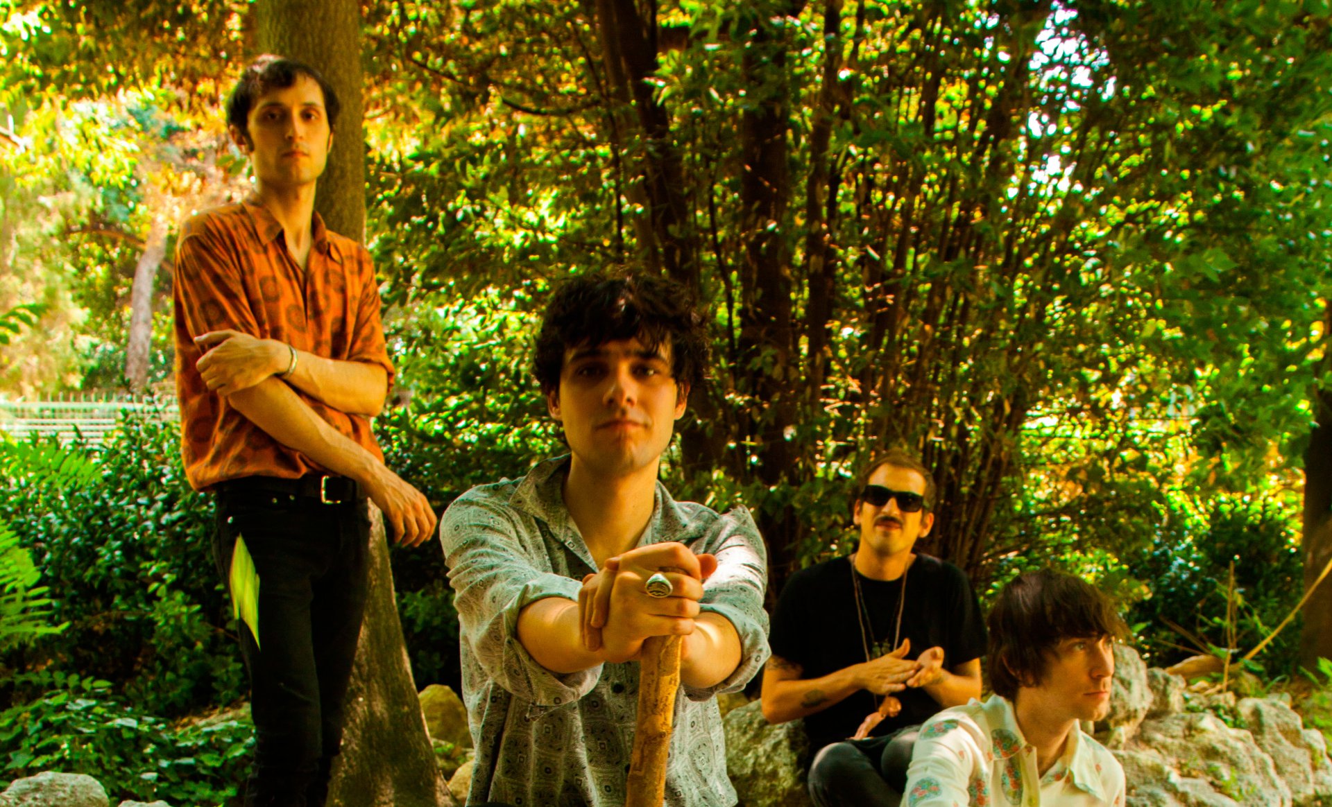 Fotografía promocional de Acid Baby Jesus