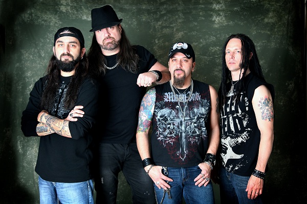 Fotografía promocional de Adrenaline Mob