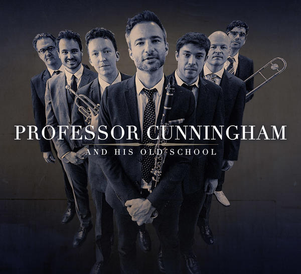 Promofoto von Adrian Cunningam and his Old School.