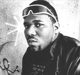 Fotografía promocional de Afrika Bambaataa