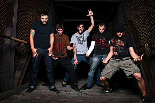 Promotional photograph of After the Burial.