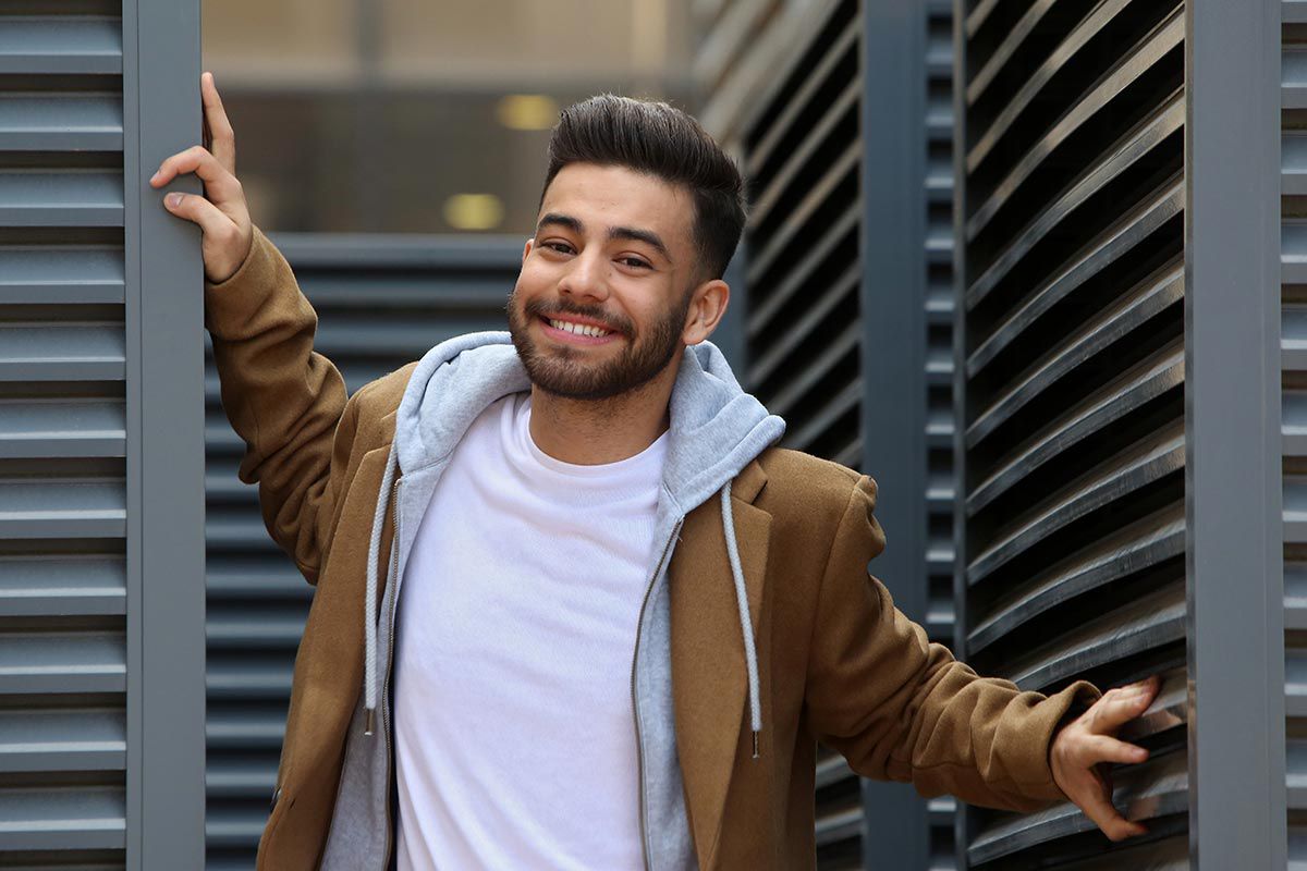 Fotografía promocional de Agoney