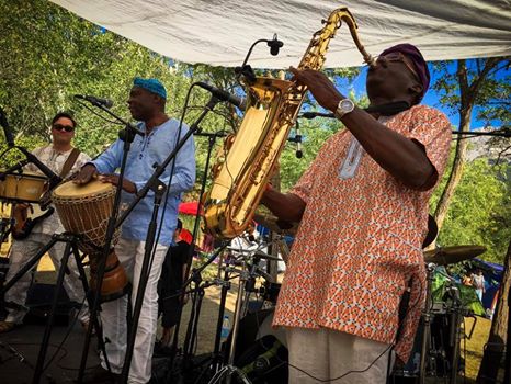 Promotional photograph of Akyn & The Afrobeat Brothers.