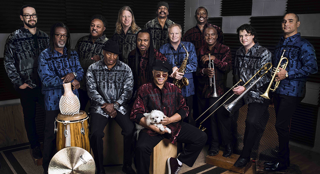 Fotografía promocional de Al Mackay's Earth wind & Fire Experience