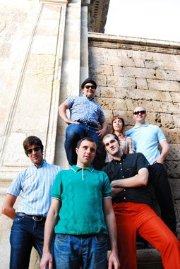 Promotional photograph of Al Supersonic & The Teenagers.