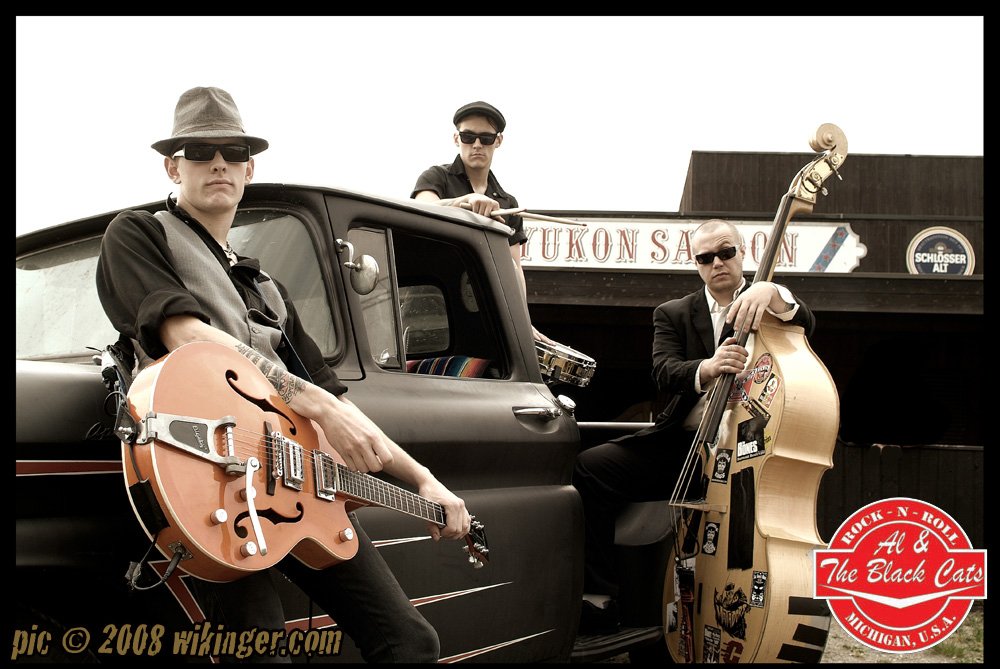 Fotografía promocional de Al & The Black Cats