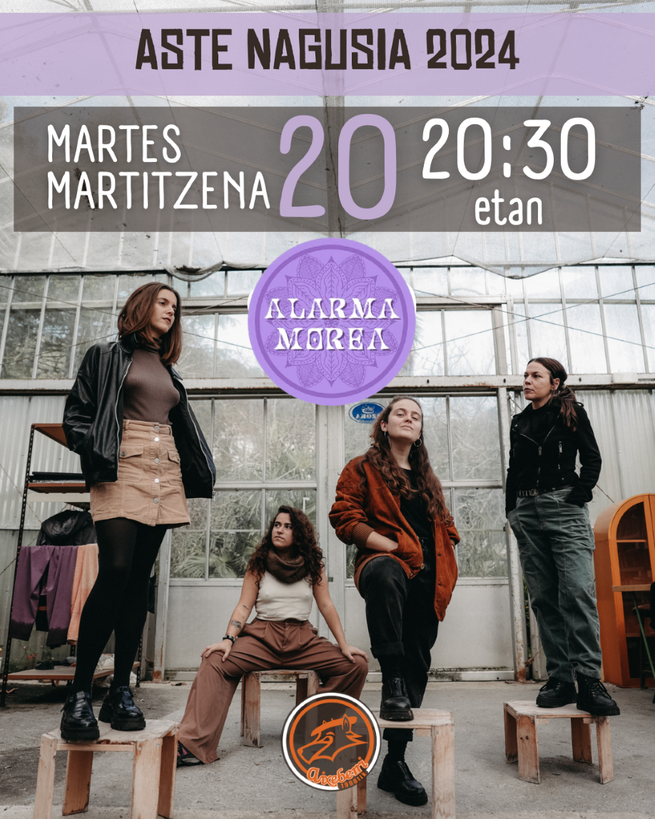 Fotografía promocional de Alarma Morea