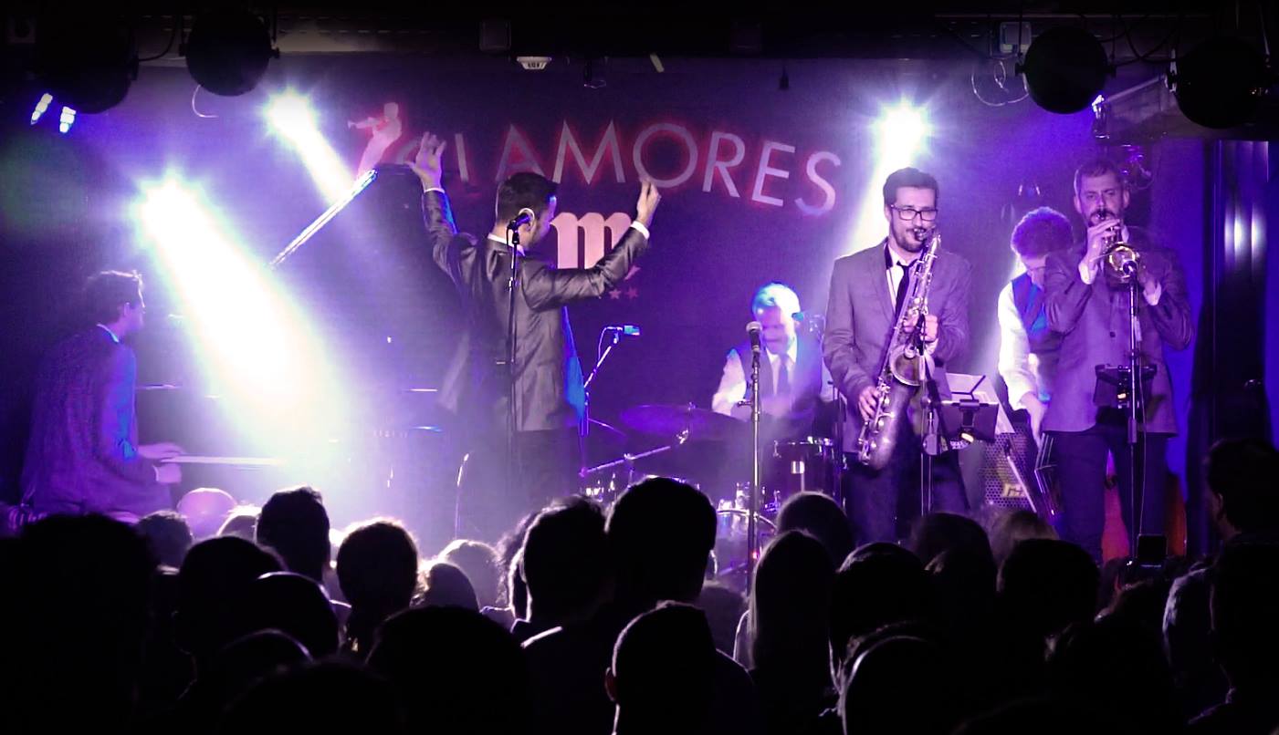 Fotografia promocional de Alcaín & The Silvers.