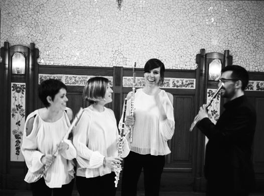 Fotografía promocional de Alè Quartet