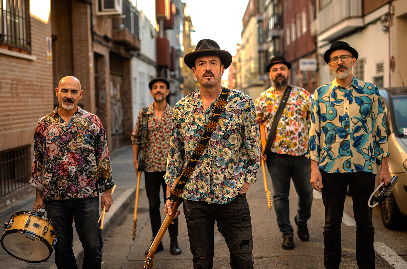 Fotografía promocional de Alex O'Dogherty & La Bizarrería