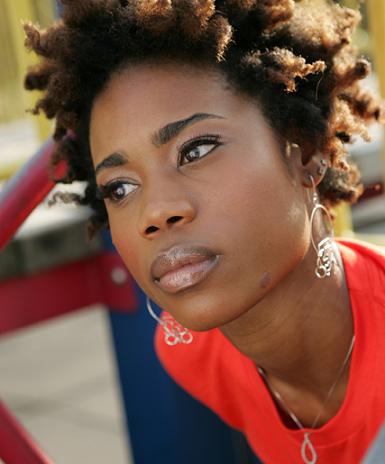 Promotional photograph of Algebra Blessett.