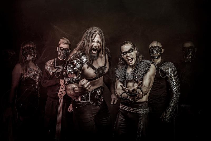 Promofoto von Concierto de Grailknights + All For Metal en Leipzig.