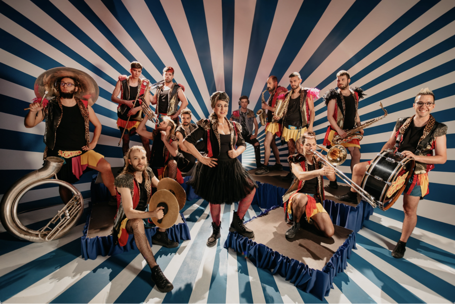 Fotografía promocional de Amparanoia