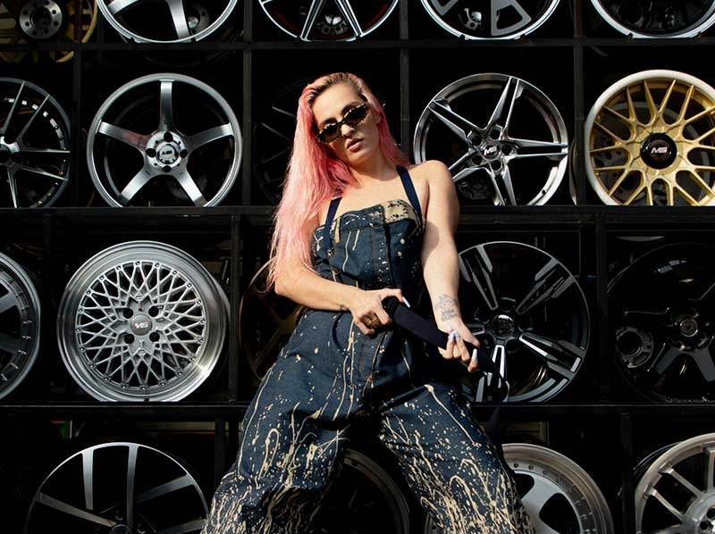 Fotografía promocional de Andrea Vandall