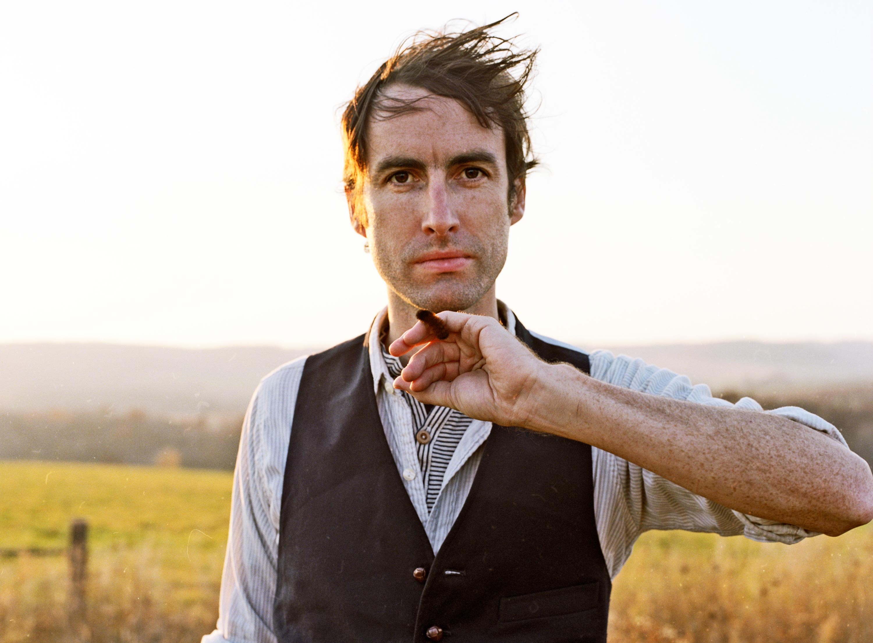 Promotional photograph of Andrew Bird.