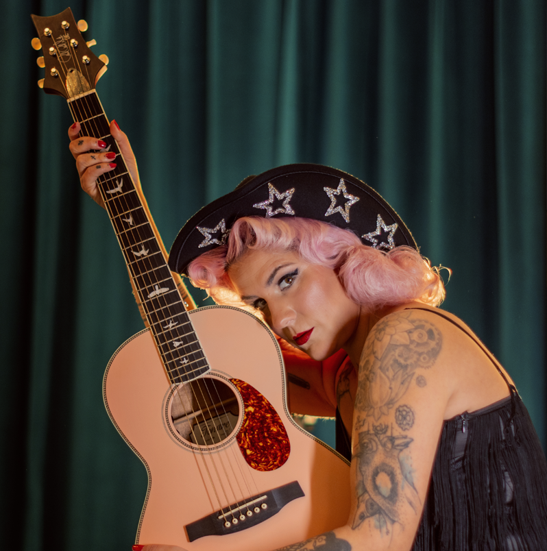 Fotografía promocional de Angela Hoodoo