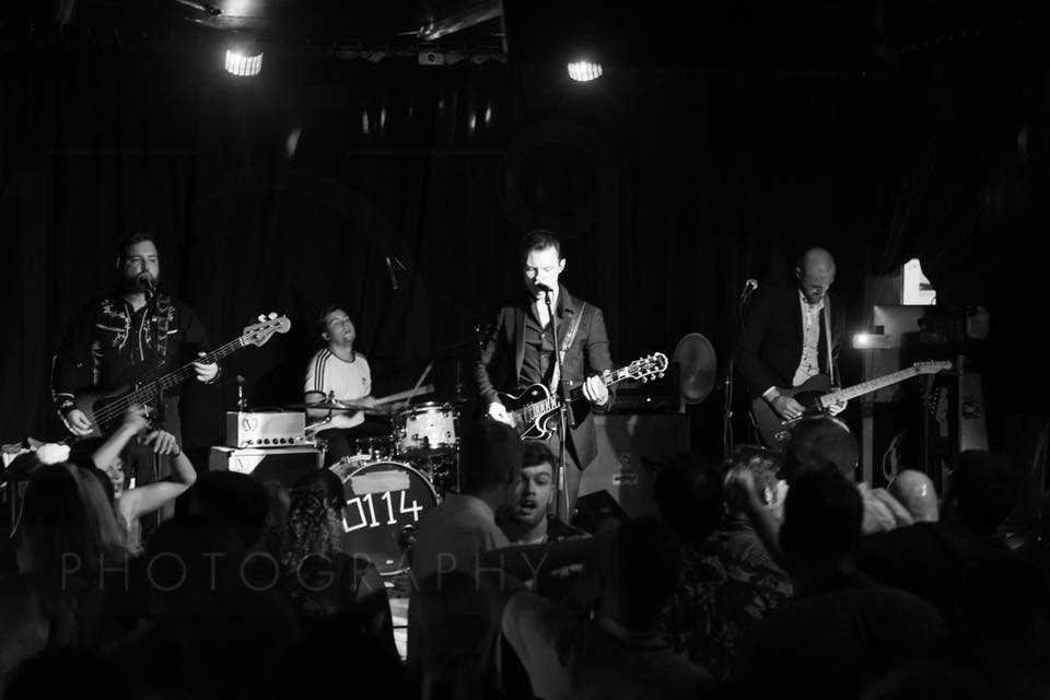 Fotografía promocional de Antartic Monkeys