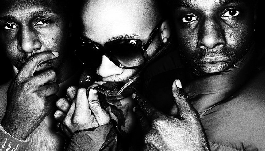 Promotional photograph of Antipop Consortium.