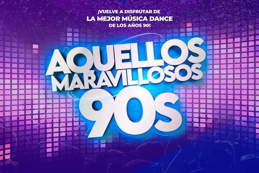 Fotografía promocional de AQUELLOS MARAVILLOSOS 90