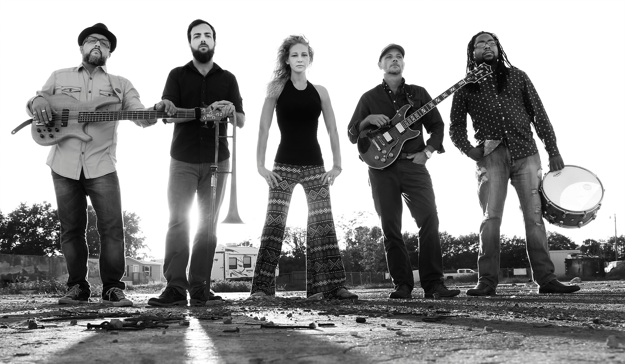 Promotional photograph of Ari & The Alibis.