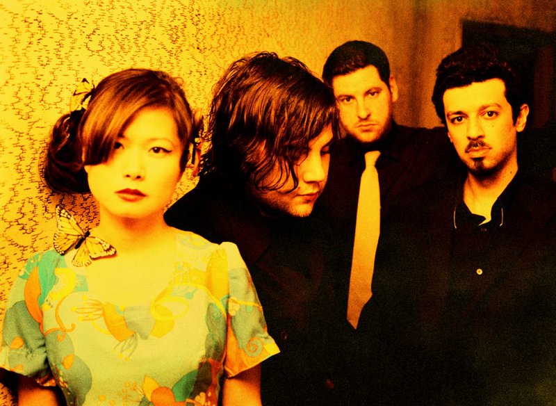 Promotional photograph of Asobi Seksu.