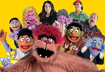 Promofoto von Avenue Q.