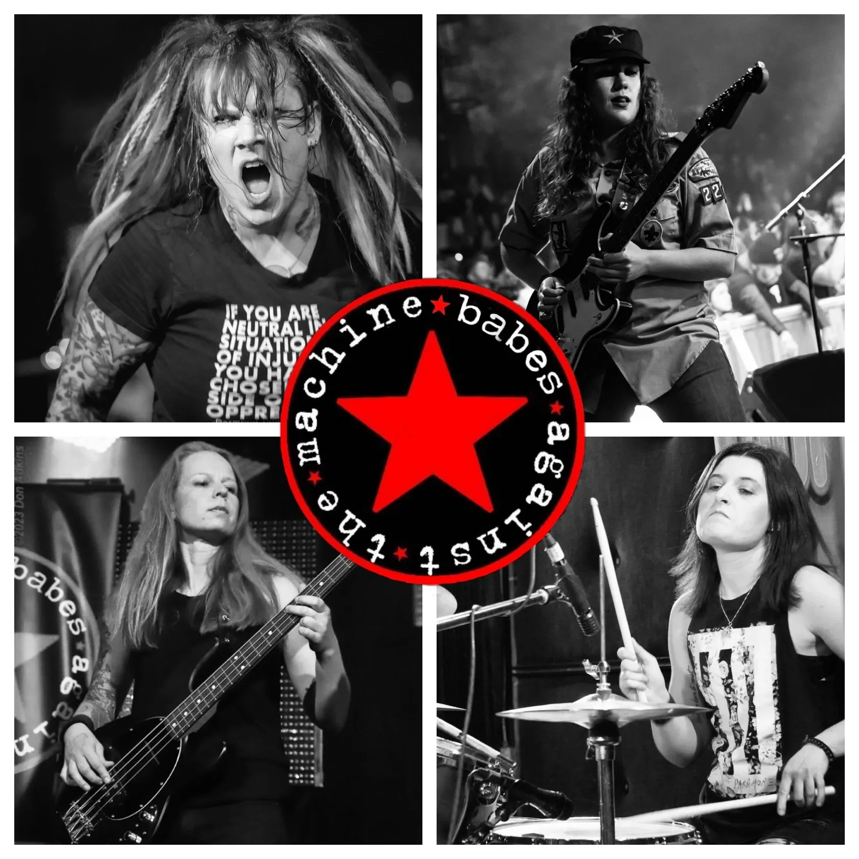 Fotografía promocional de Concierto de Babes Against The Machine en Paso Robles