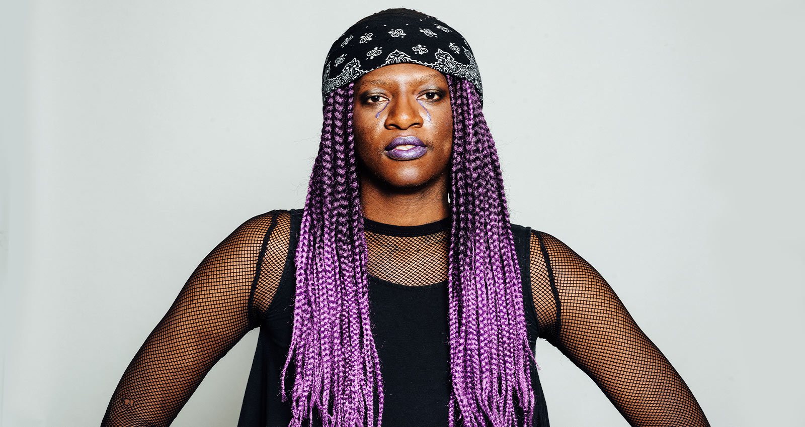 Fotografía promocional de Backxwash