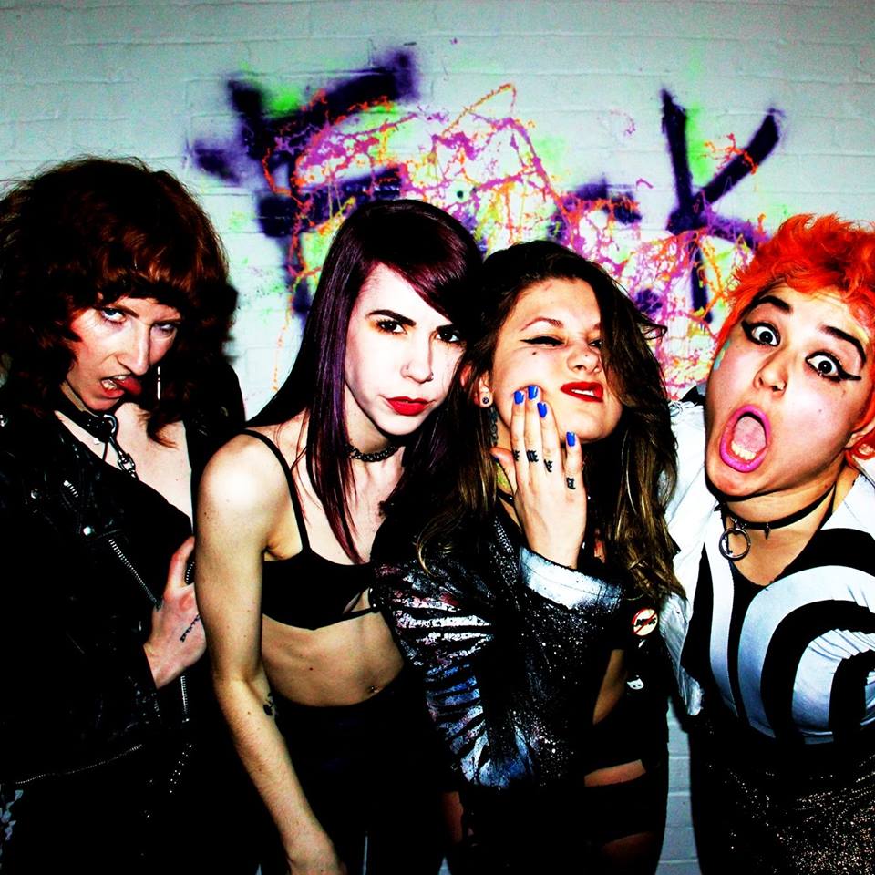 Promofoto von Concierto de Bad Waitress + Nobro + Gen and the Degenerates en Minneapolis.